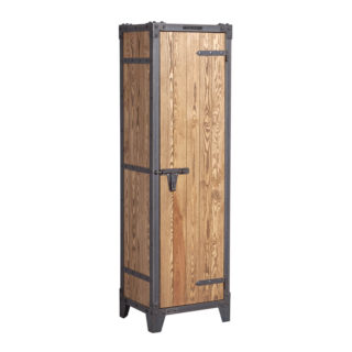 Cabinet PX Wood. Imposing cabinet made of wood in country style and industrial design.