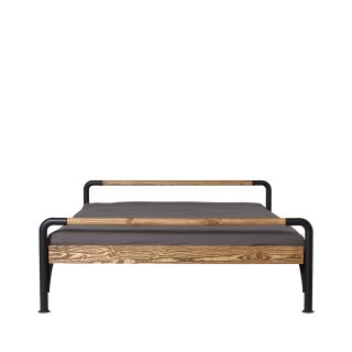 Baseline Bed made of steel and wood by Noodles Noodles & Noodles Corp.