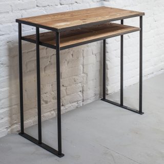 Side table JH steel and wood in Authentic on Noodles Noodles & Noodles Corp.