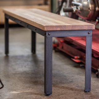 bench px authentic in industrial style by noodles noodles & noodles corp.